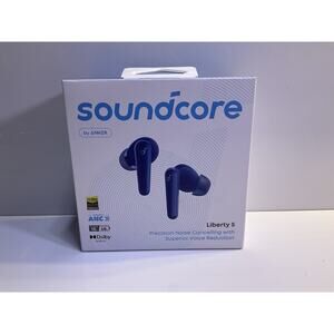 Soundcore Liberty 4 NC Wireless Earbuds Noise Reduction ANC Headphone Navy Blue